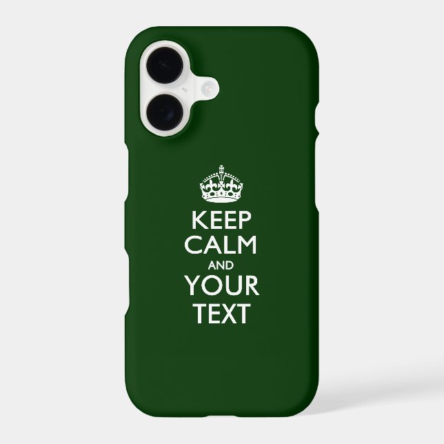 Personalised KEEP CALM AND Your Text Samsung Galaxy S21 Case (Back)