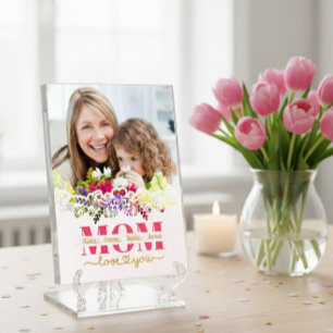 Personalised Keepsake for Mother’s Day Photo Block