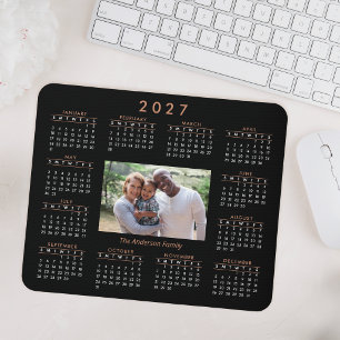 Personalised Keepsake Photo 2023 Calendar Mouse Pad