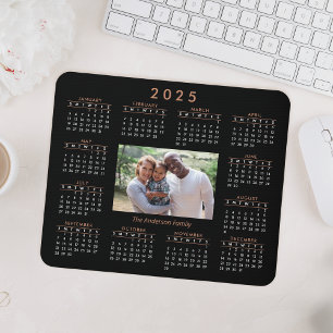 Personalised Keepsake Photo 2023 Calendar Mouse Pad