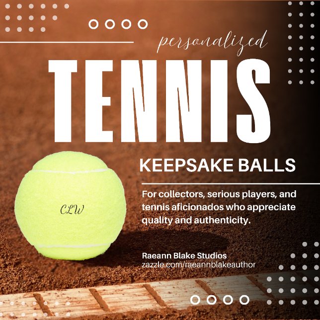 Personalised Keepsake Tennis Balls (Creator Uploaded)