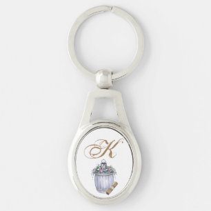 Personalised Key Chain Summer Country Wedding Rust
