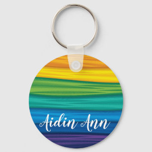 Personalised Key Chainlgbtq rainbow flag lesbian g Key Ring