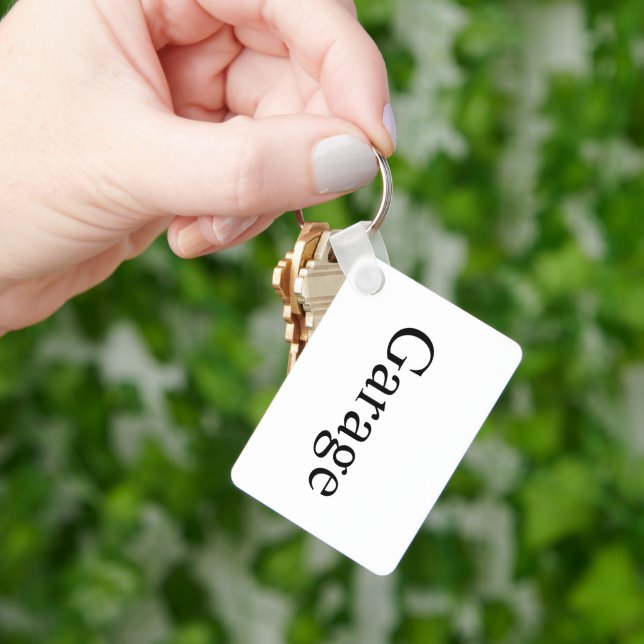 Personalised Keychain with Any Text | Custom Name  (Hand)