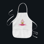 Personalised Kids Apron<br><div class="desc">This cupcake apron can be totally personalised by adding your child's name! If you would like help with customisation,  please click on the contact link to send the designer a personal message.</div>