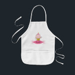 Personalised Kids Apron<br><div class="desc">This cupcake apron can be totally personalised by adding your child's name! If you would like help with customisation, please click on the contact link to send the designer a personal message.</div>