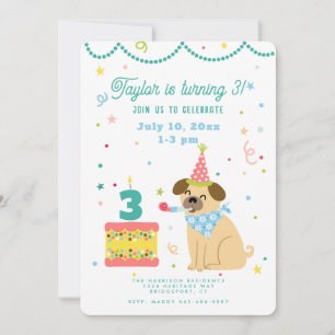 Personalised Kids Birthday Invitation