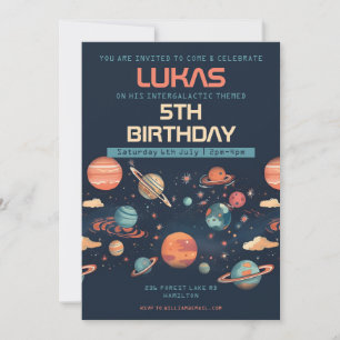 Personalised Kids Birthday Party Invitation