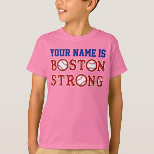 Personalised Kids Boston Strong Shirts