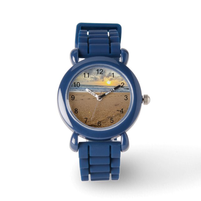 Personalised Kids Boys Baseball Watch (Front)