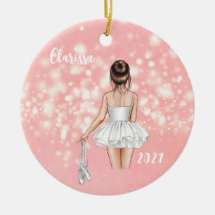 Personalised Kids Dance Christmas Ornament
