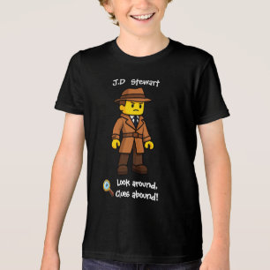 Personalised Kids Detective T-Shirt – Chase Tri-Blend Shirt