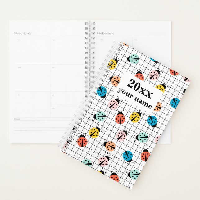Personalised Kids Ladybug Planner (Display)