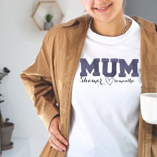 personalised kids name embroidered mother's day  T-Shirt