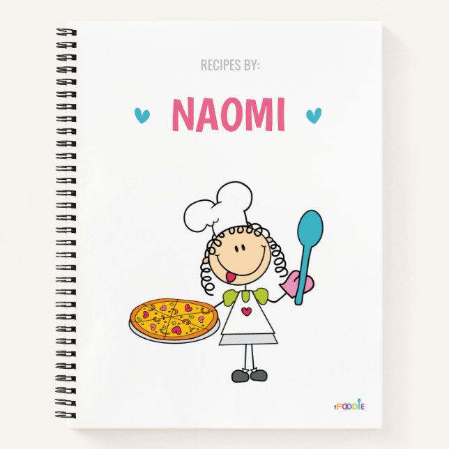 Personalised kids recipe book (Front)