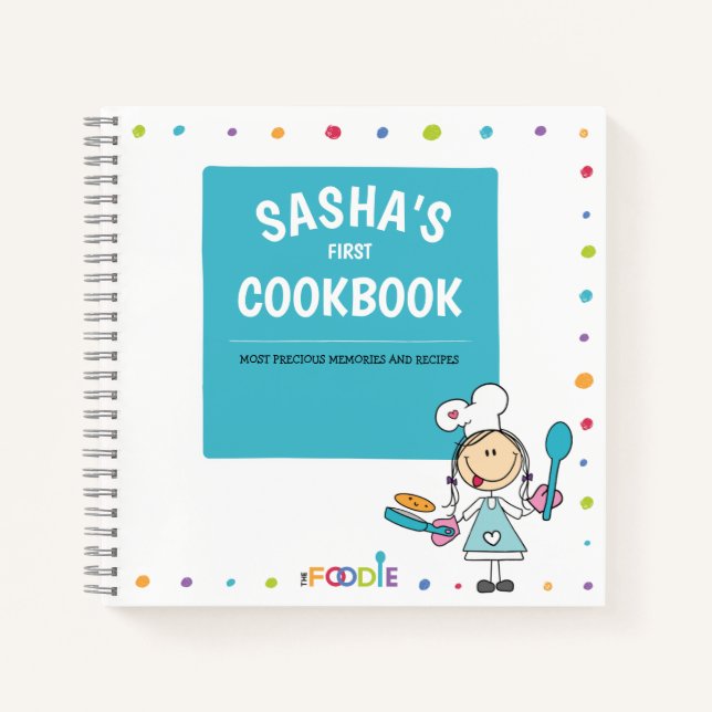 Personalised Kids Recipe Book (Front)