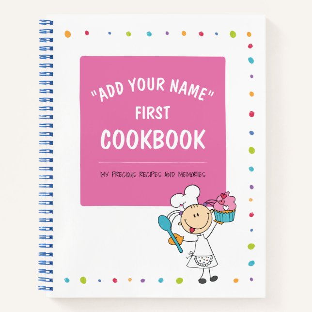 Personalised kids recipe book (Front)