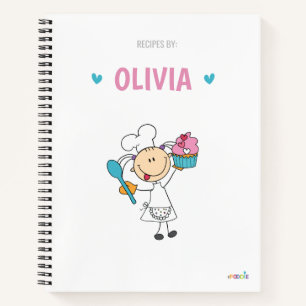 Personalised kids recipe book