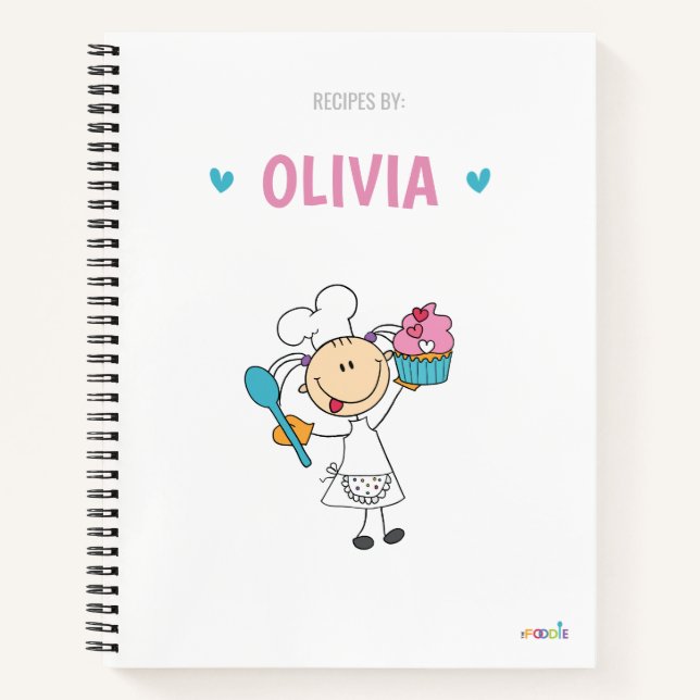 Personalised kids recipe book (Front)