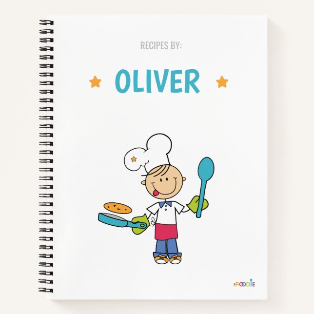 Personalised kids recipe book (Front)