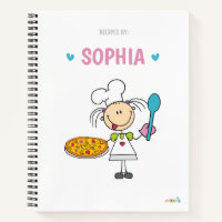 Personalised kids recipe book