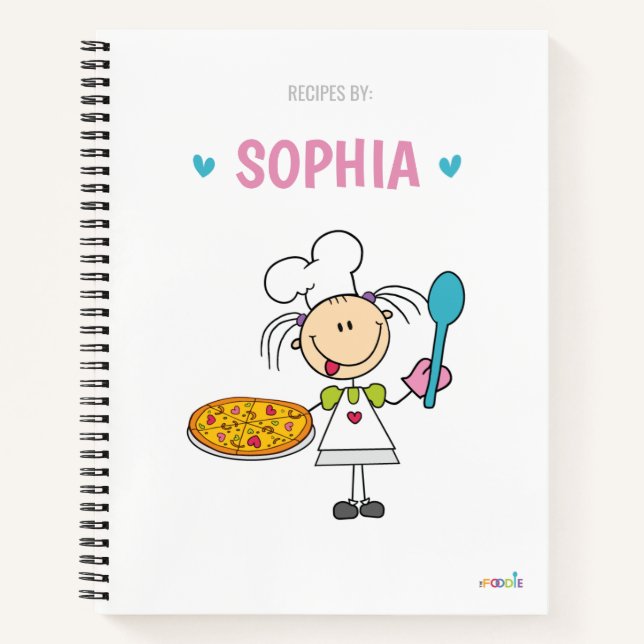Personalised kids recipe book (Front)
