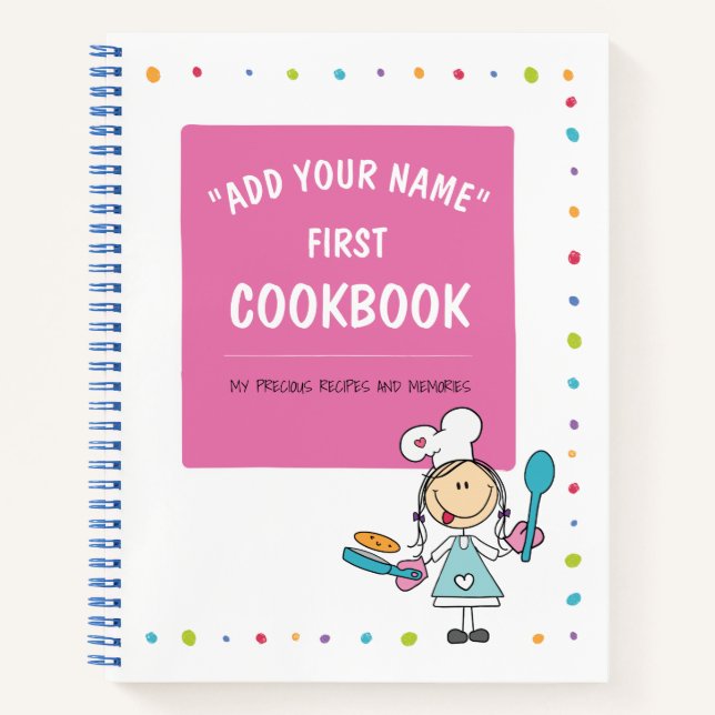 Personalised kids recipe book (Front)