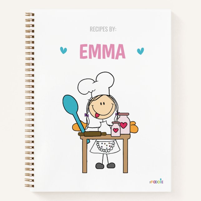 Personalised kids recipe book (Front)