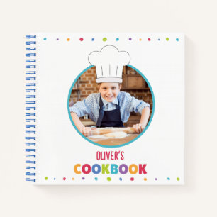Personalised Kids Recipe Book (Your Photo) 