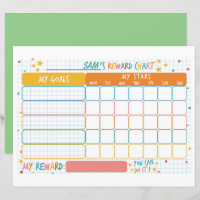 Personalised Kid's Reward Chart