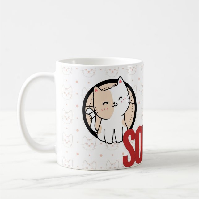 Personalised Kids Superhero Mug – Custom Name Gift (Left)