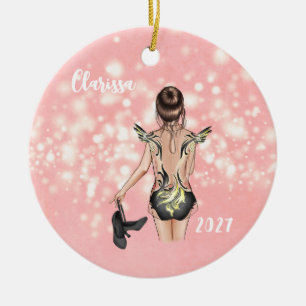 Personalised Kids Tap Dancer Christmas Ornament