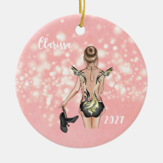 Personalised Kids Tap Dancer Christmas Ornament