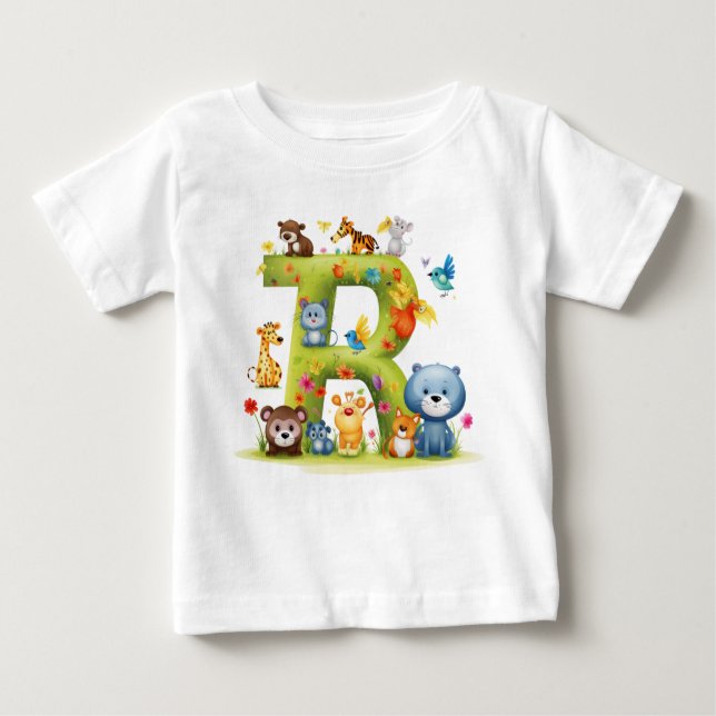 Personalised Kids' Tee with R Magic (Front)