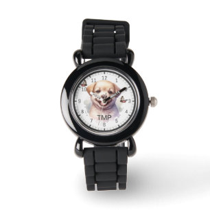 Personalised Kids Watch Puppy Dog Theme