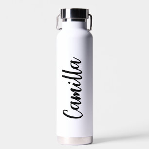 Personalised Kids Water Bottle – Custom Name – Gif