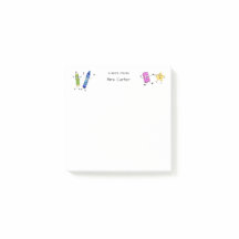 Personalised Kindergarten Notes Pad