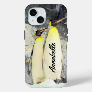 Personalised King Penguins  Phone Case