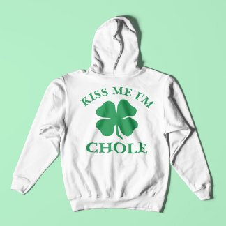 Personalised Kiss Me St. Patrick's Day Hoodie