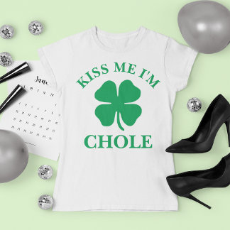 Personalised Kiss Me St. Patrick's Day T-Shirt