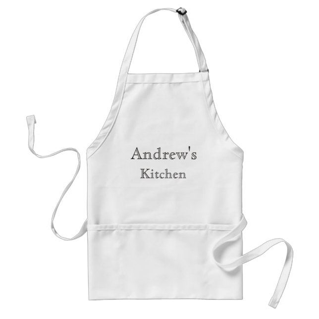 Personalised  Kitchen Standard Apron (Front)