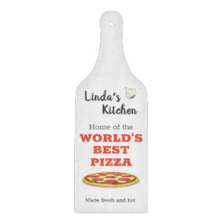 Personalised Kitchen "World's Best Pizza" Cutting Board