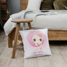 Personalised Kitten Custom Pink Nursery Decor