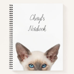 Personalised Kitten Notebook