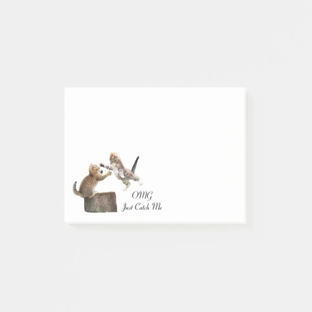 Personalised Kitten Post-It-Notes Post-it Notes (Front)
