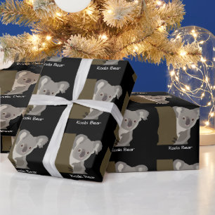 Personalised Koala Bear  Wrapping Paper