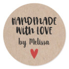 Personalised Kraft Handmade With Love