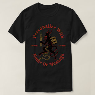 Personalised Krampus T-shirt