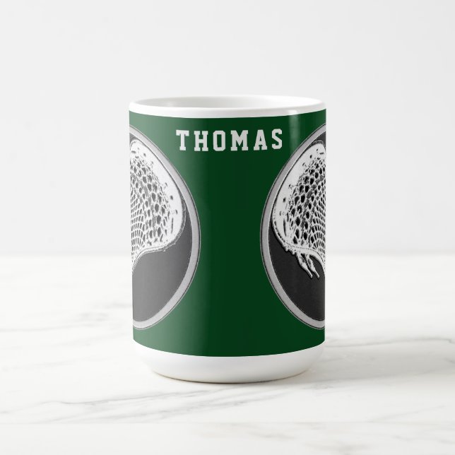 Personalised Lacrosse  Coffee Mug (Center)