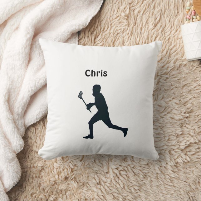 Personalised Lacrosse Cushion (Blanket)